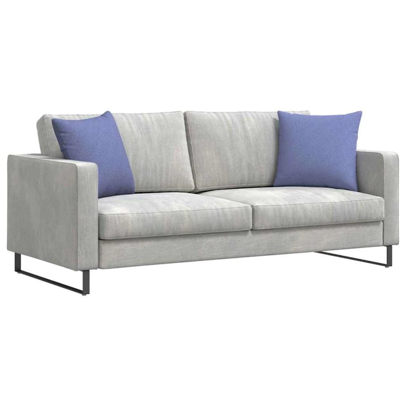 vidaXL Dīvāna spilveni 2 pcs Džinsu zils 45 x 45 cm audums