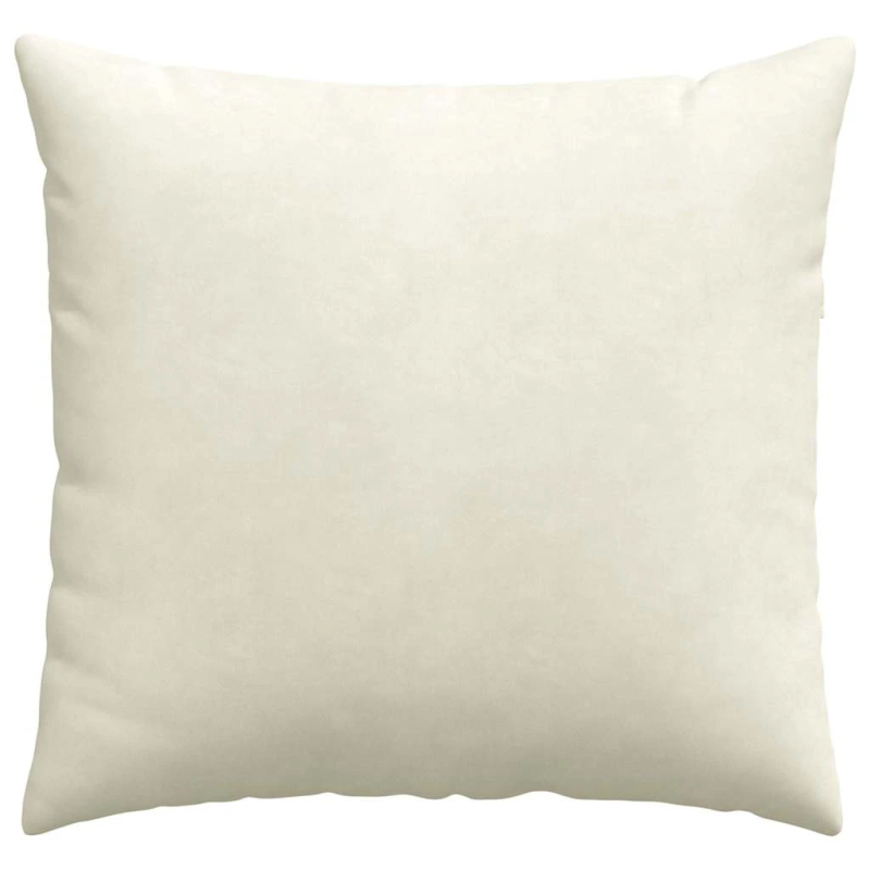 vidaXL Dīvāna spilveni 2 pcs Krēmkrāsa 45 x 45 cm Korduroja audums