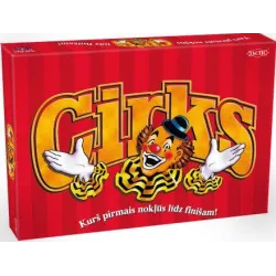 TACTIC Board game Circus ,In Latvian lang.,