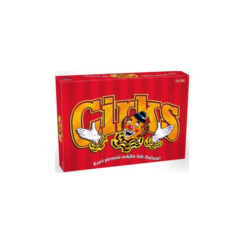TACTIC Board game Circus ,In Latvian lang.,