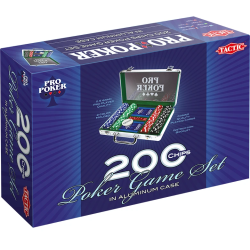 TACTIC Kāršu spēle Pro Poker 200