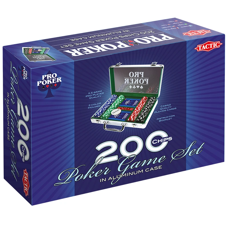 TACTIC Kāršu spēle Pro Poker 200