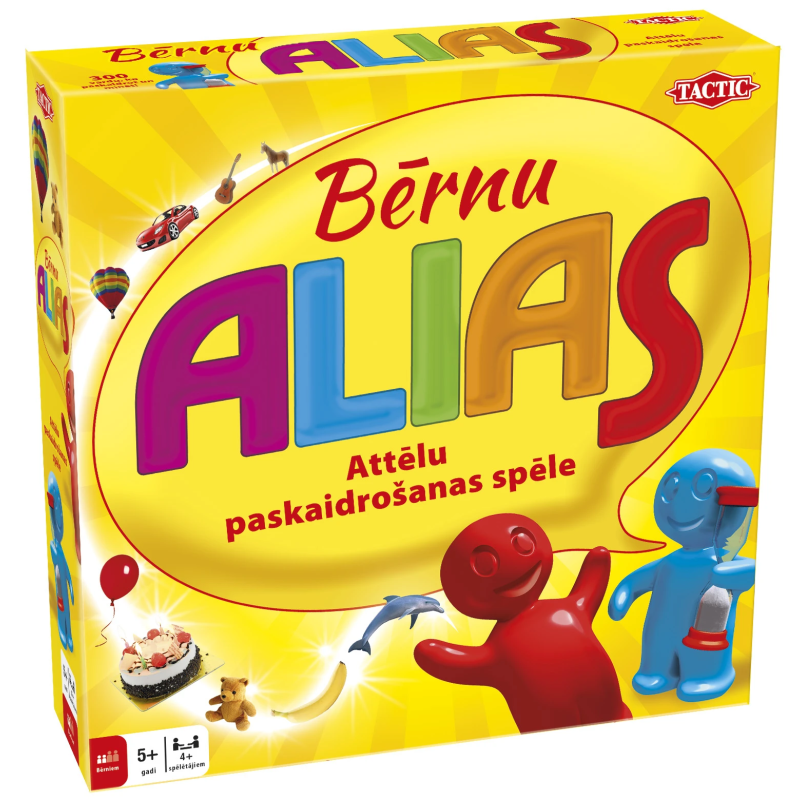 TACTIC Spēle Alias Bērnu Juniors ,Latviešu val.,