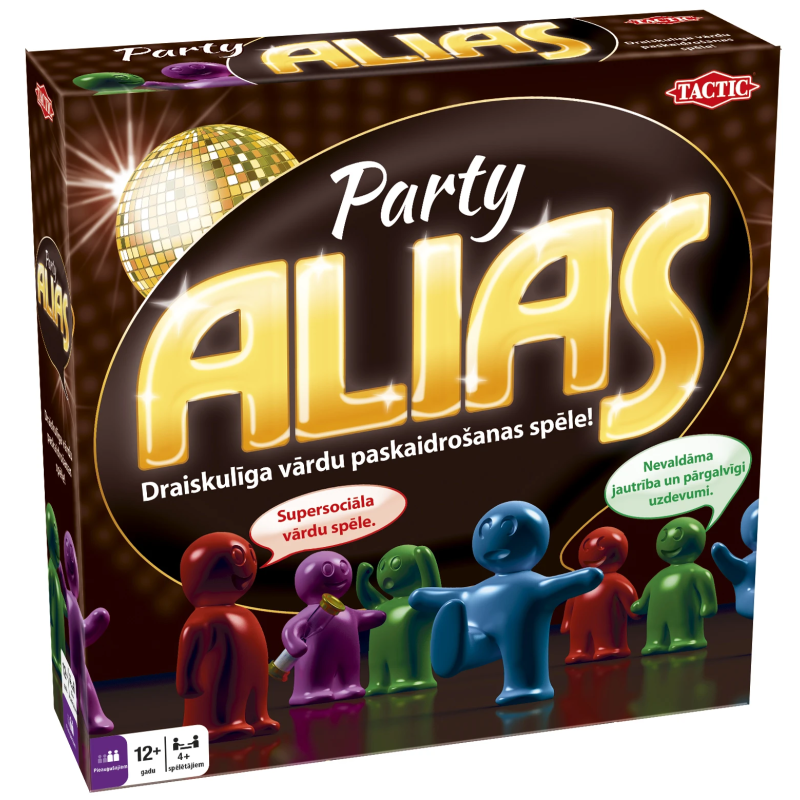 TACTIC Galda spēle Party Alias ,Latviešu val.,