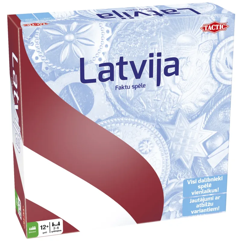 TACTIC Galda spēle Latvija ,Latviešu val.,
