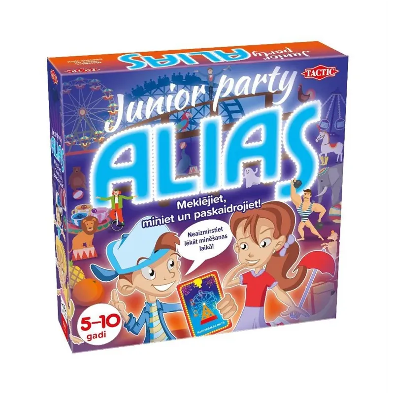 TACTIC stalo žaidimas Party Alias Junior, latvių kalba