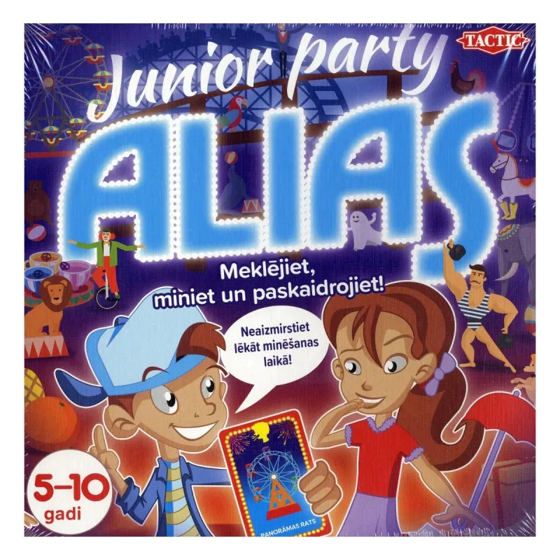 TACTIC stalo žaidimas Party Alias Junior, latvių kalba