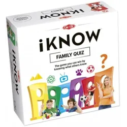 TACTIC Board game I KNOW Family Guiz ,In Latvian lang.,
