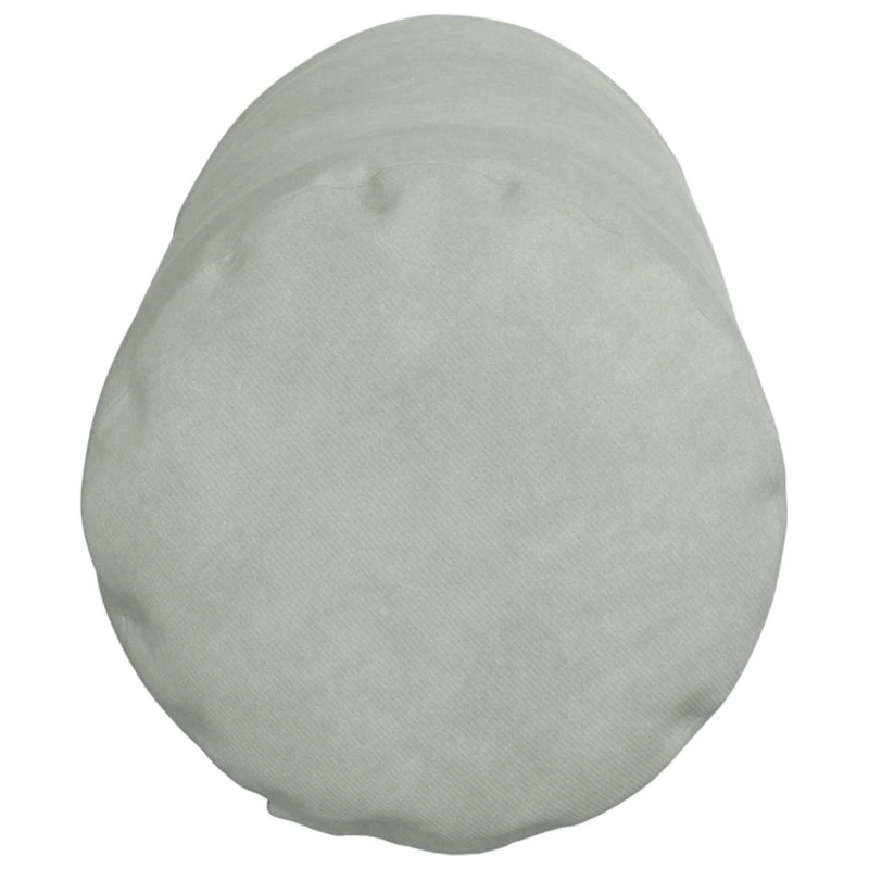 vidaXL Spilveni 2 pcs Gaiši pelēks DIA 15 x 40 cm Korduroja audums