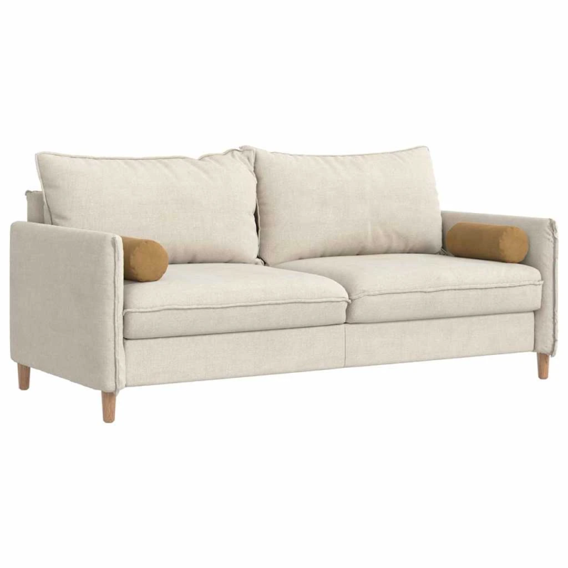 vidaXL Spilveni 2 pcs Brūna DIA 15 x 40 cm Korduroja audums