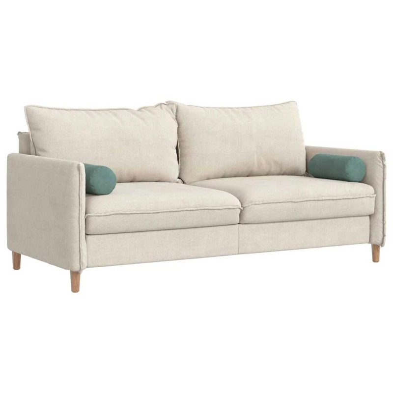 vidaXL Spilveni 2 pcs Jūras zaļa DIA 15 x 40 cm Korduroja audums