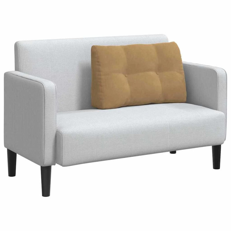 vidaXL Atpakaļ spilvens Brūna 80 x 24 x 50 cm Samts