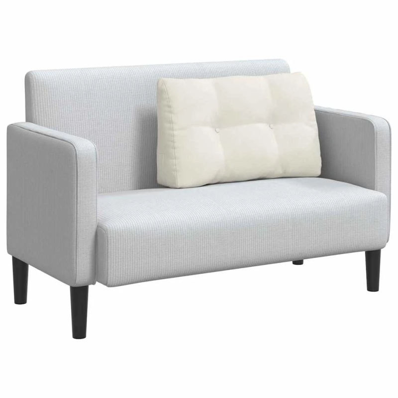 vidaXL Atpakaļ spilvens Krēmkrāsa 80 x 24 x 50 cm Samts