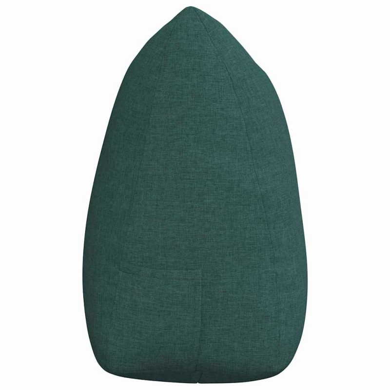 vidaXL Atpakaļ spilvens Tumši zaļš 140 x 24 x 50 cm audums