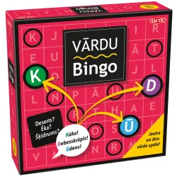 TACTIC Žaidimas Žodžių Bingo, latvių kalba,