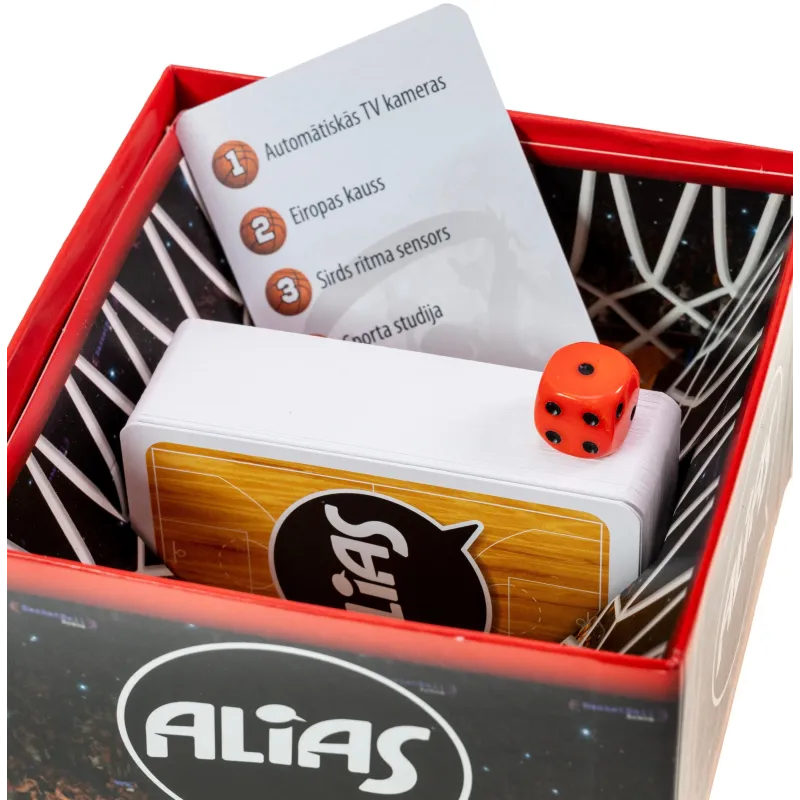 TACTIC Galda spēle Alias: Basketbols ,Latviešu val.,