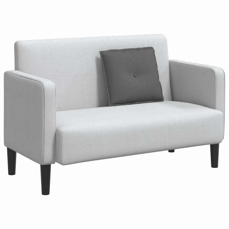 vidaXL Atpakaļ spilvens Tumši pelēks 50 x 19 x 45 cm audums