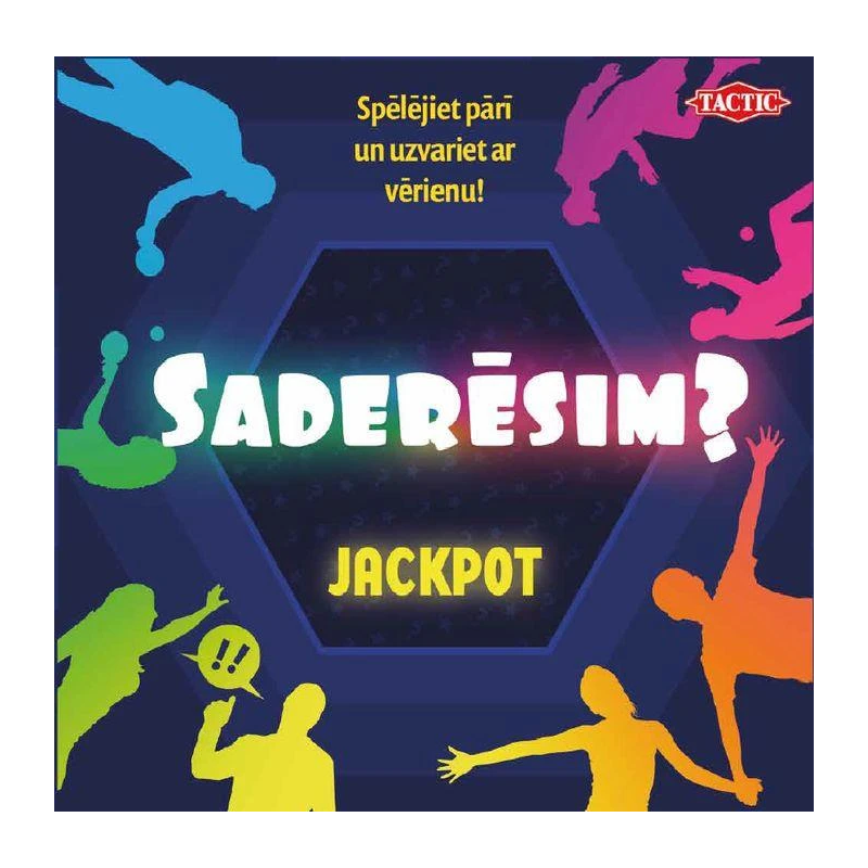 TACTIC Galda spēle "Saderēsim? Džekpots" ,Latviešu val.,