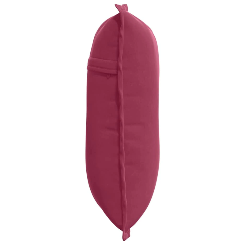 vidaXL Atpakaļ spilvens Vīna sarkans 50 x 45 cm Korduroja audums