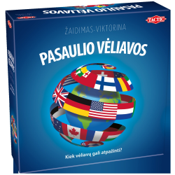 TACTIC boardgame Flags around the World ,in Lithuanian lang.,