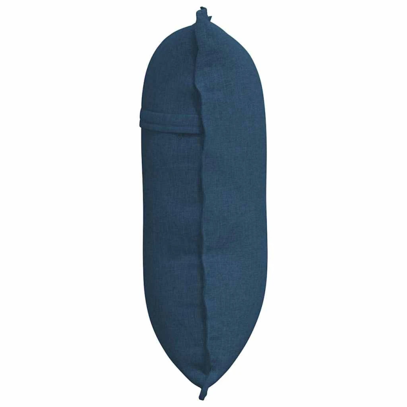 vidaXL Atpakaļ spilvens Zila 60 x 19 x 50 cm audums