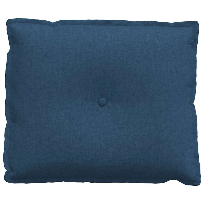 vidaXL Atpakaļ spilvens Zila 60 x 19 x 50 cm audums