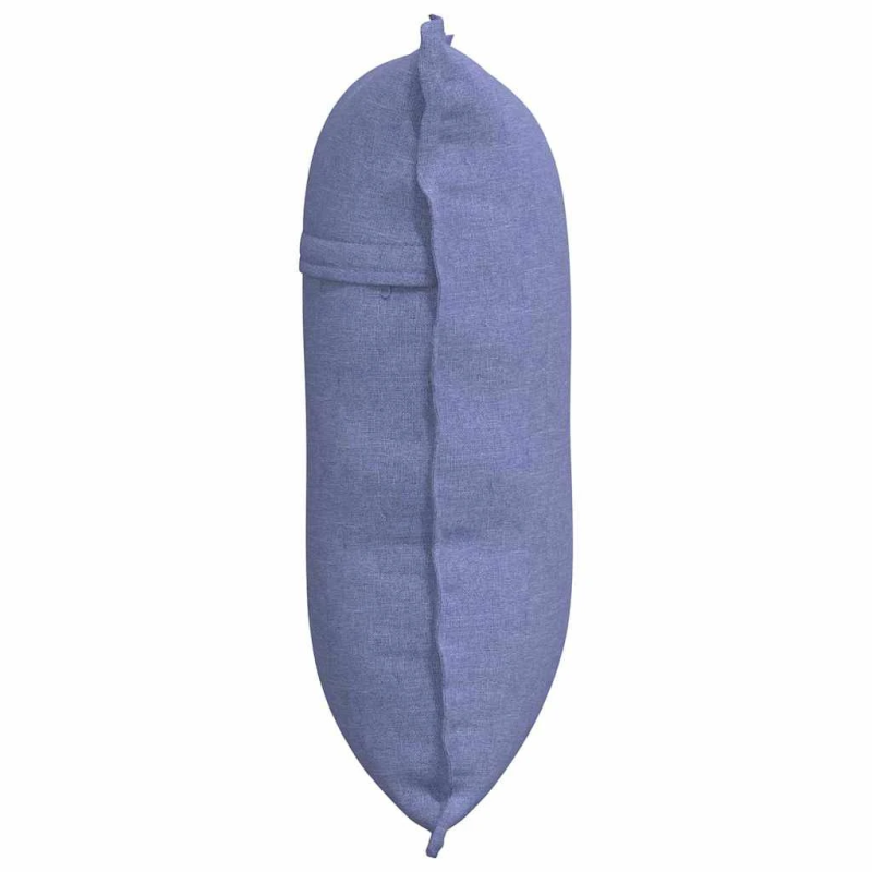 vidaXL Atpakaļ spilvens Džinsu zils 60 x 19 x 50 cm audums