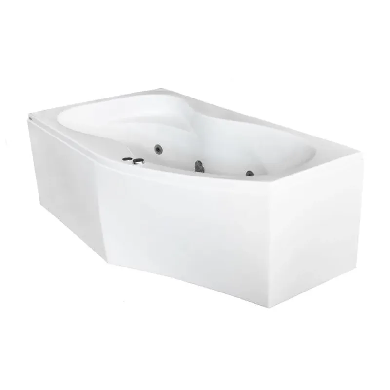 Vanna, masāžas Kyma Neringa, 170 cm x 94 cm x 60 cm, labā, balta krās.