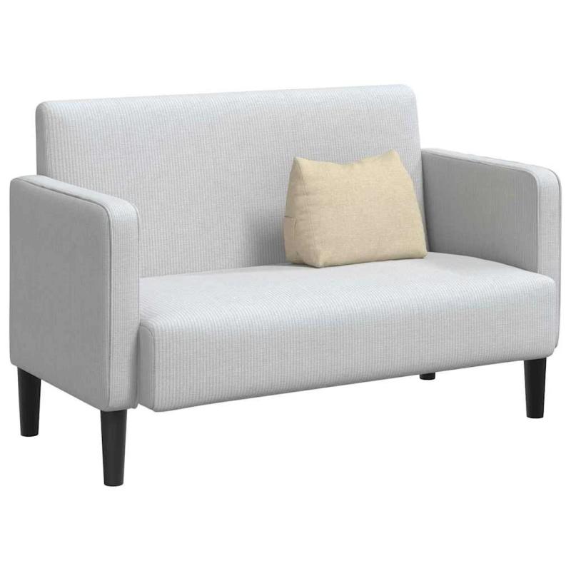 vidaXL Atpakaļ spilvens Krēmkrāsa 45 x 20 x 35 cm audums