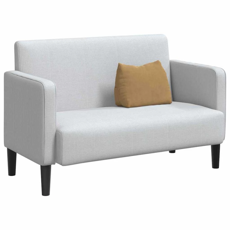 vidaXL Atpakaļ spilvens Brūna 45 x 20 x 35 cm Korduroja audums