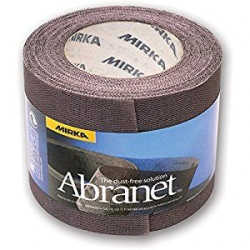 MIRKA Abrazīvs siets rullī ABRANET 93mm x 10m 400