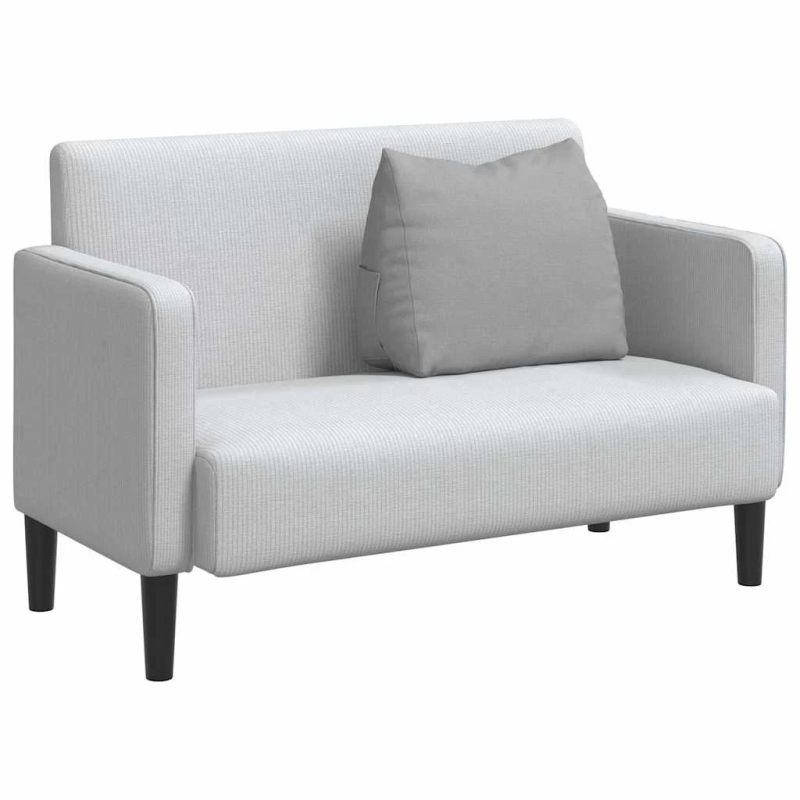 vidaXL Atpakaļ spilvens Mākoņu pelēka 60 x 20 x 50 cm audums