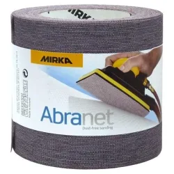 MIRKA Abrazīvs siets rullī ABRANET 115mm x 10m 120