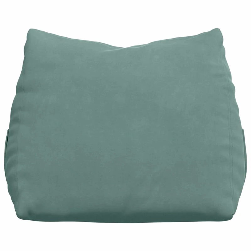 vidaXL Atpakaļ spilvens Jūras zaļa 60 x 20 x 50 cm Korduroja audums