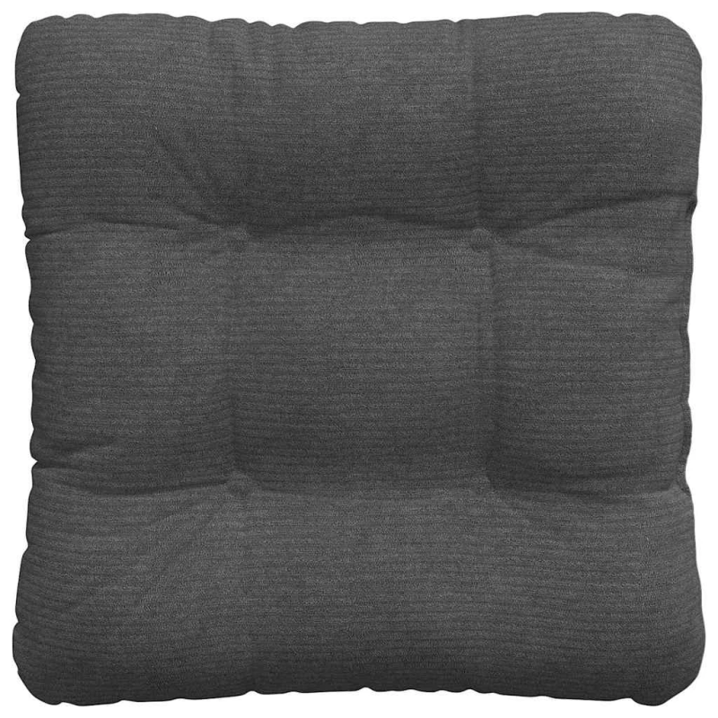 vidaXL Sēdvietas spilventiņi 4 pcs Tumši pelēks 45 x 45 cm