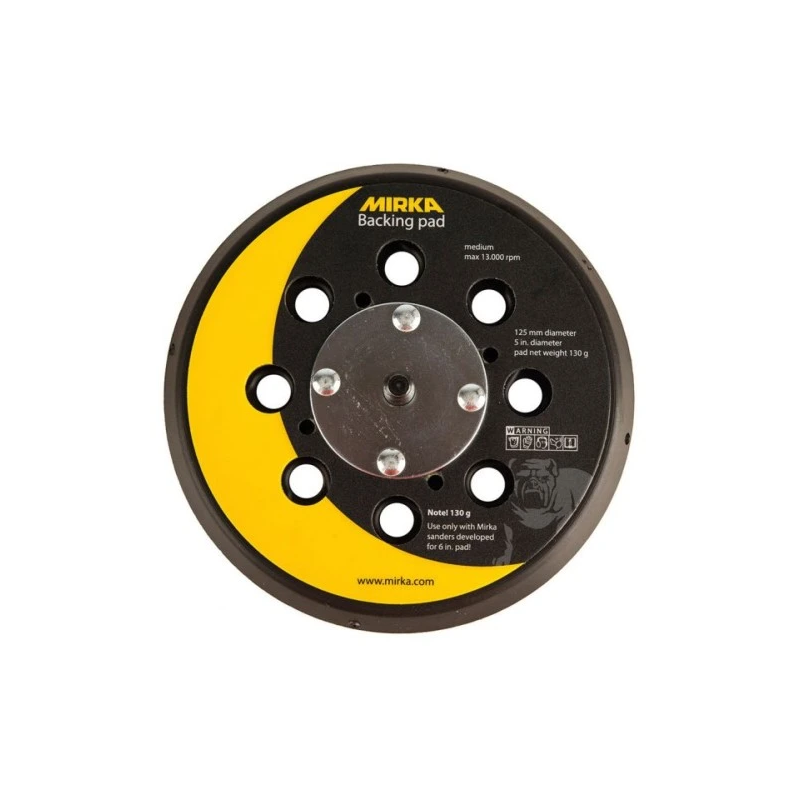 MIRKA Alum. pamatne 125mm ,1,