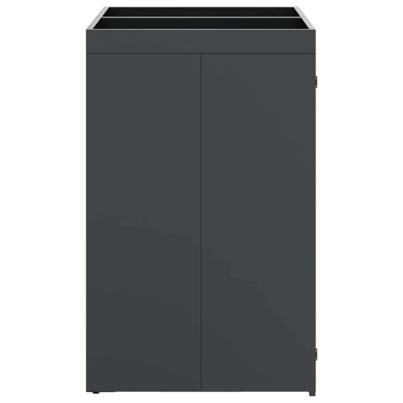 vidaXL Ratiņu tvertņu glabāšana 3 tvertņiem 340 x 77.5 x 115.5 cm