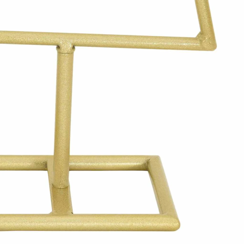 vidaXL Metāla Ziemassvētku koks Zelts 60 cm Pulverkrāsots tērauds