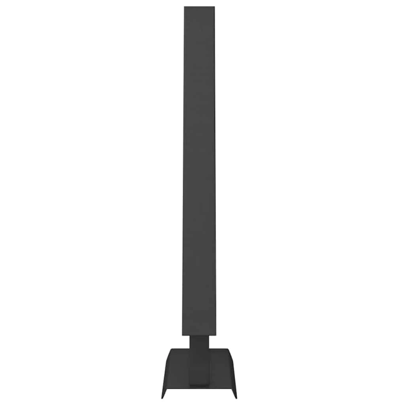 vidaXL Metāla Ziemassvētku koks ar statīvu Melna 60 cm Tērauds