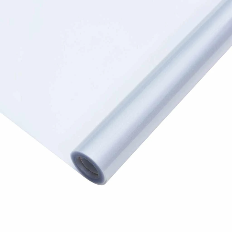 vidaXL Statiskā logu plēve Frosted pelēks 60 x 500 cm PVC