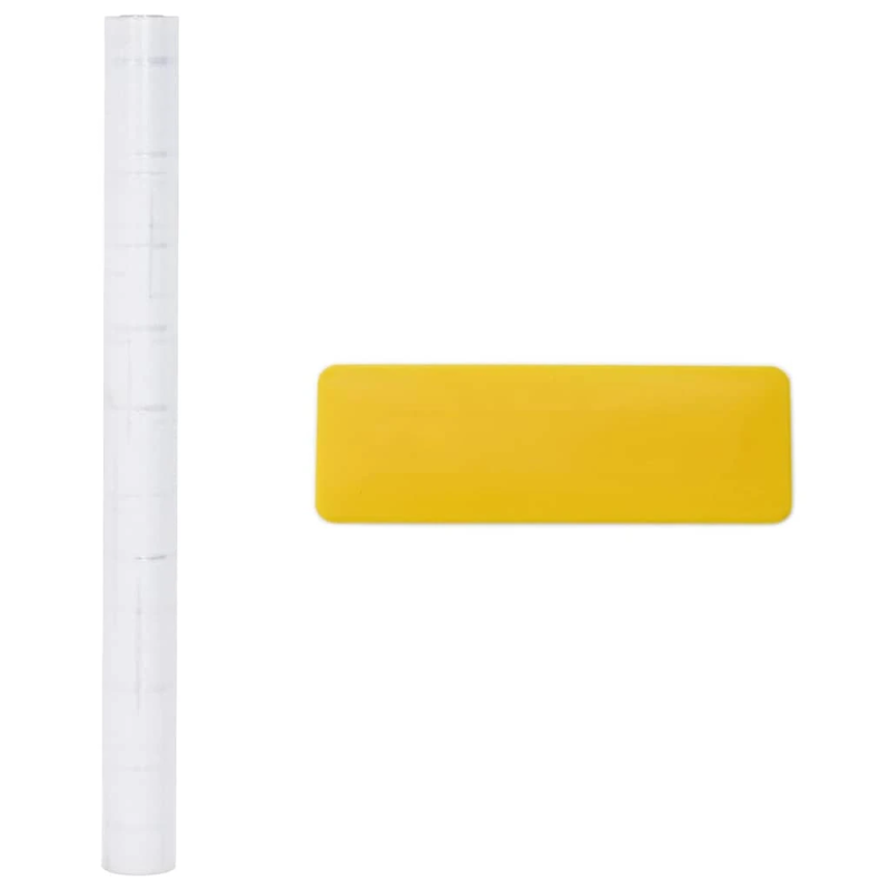 vidaXL Statiskā logu plēve Zvaigžņu raksts 45 x 500 cm PVC