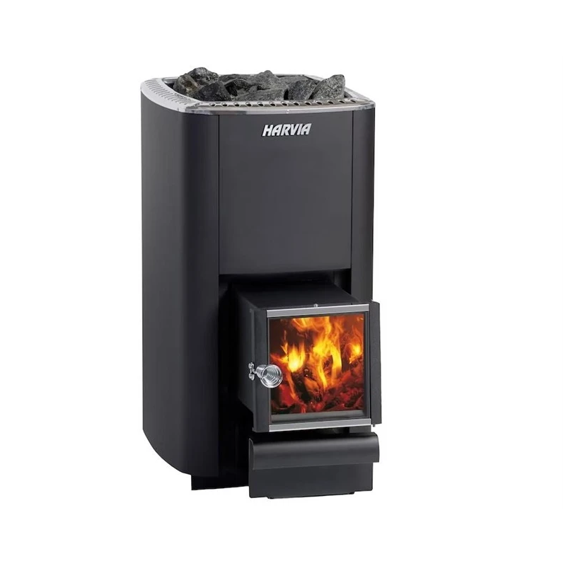 Kietojo kuro saunos krosnelė HARVIA M3 SL. 16.5 kW