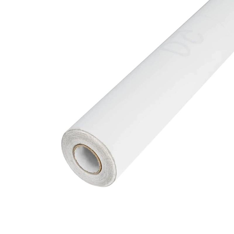 vidaXL Pašlīmējoša logu plēve Frosted balts 90 x 500 cm PVC