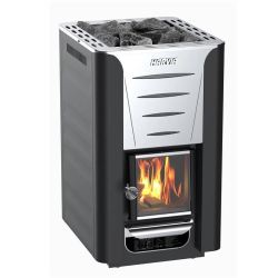 Malkas krāsns harvia pro 20 melns