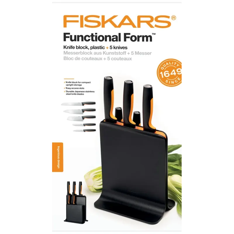 Ff 5 nažu komplekts plastmasas blokā