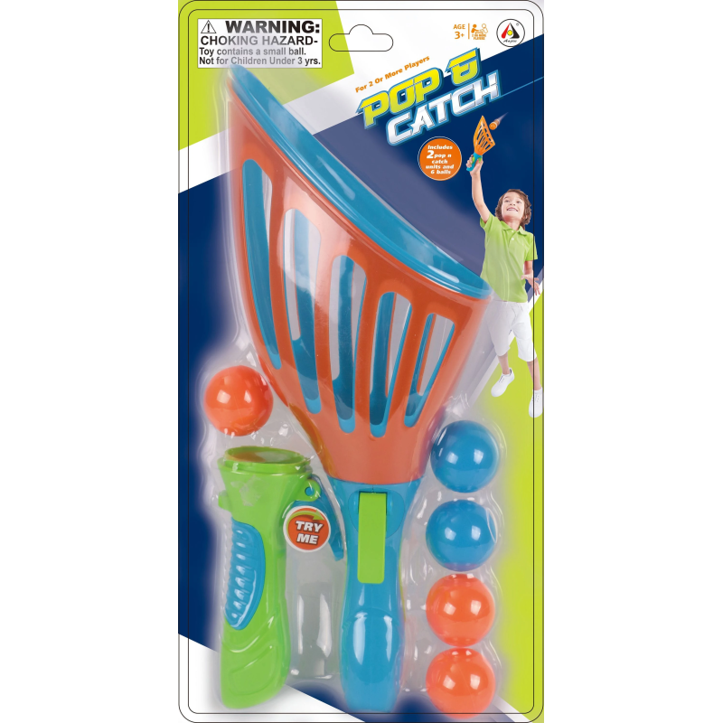Pop & Catch komplekts ar bumbiņām