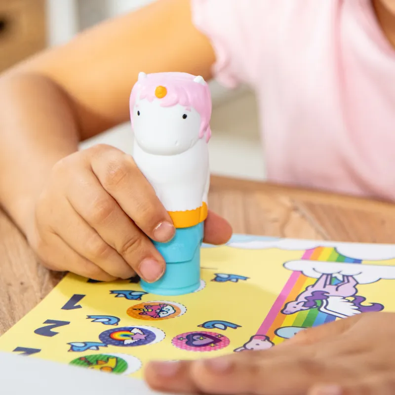 MELISSA & DOUG Sticker Wow! Aktivitāšu komplekts – Vienradzis