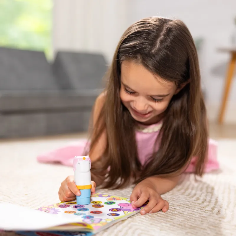 MELISSA & DOUG Sticker Wow! Aktivitāšu komplekts – Vienradzis