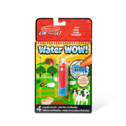 MELISSA & DOUG Water Wow! Ūdens krāsojamā grāmata – Lauku sēta