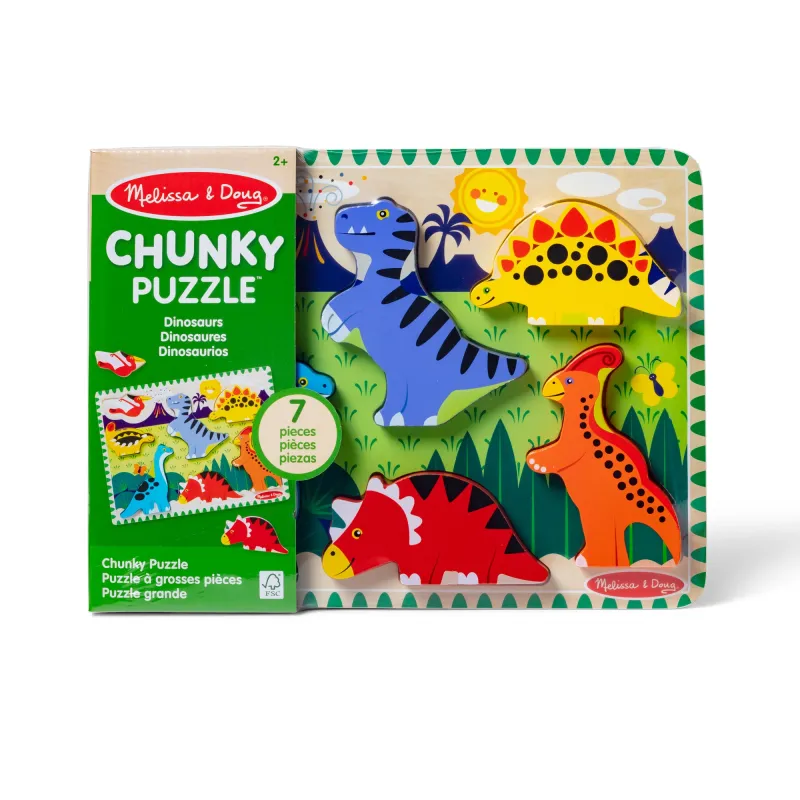 MELISSA & DOUG Dėlionė „Dinozaurai“